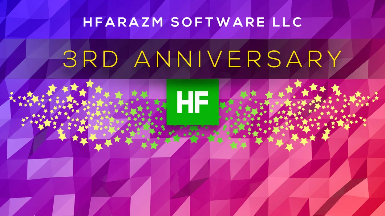 Hfarazm Software LLC - 3 years celebration