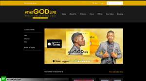 the-god-life-home-page-web-design-development-seo-optimization-security-portfolio-hfarazm