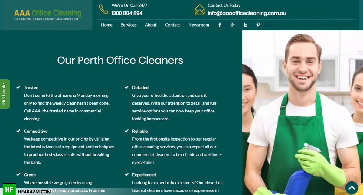 aaa-office-cleaning-cleaners-web-design-portfolio-Hafrazm