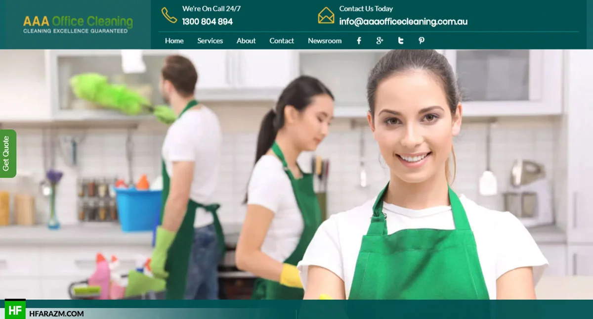 aaa-office-cleaning-home-page-web-design-portfolio-Hafrazm