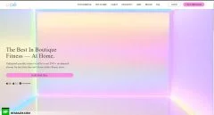 ObeFitness Home Page Web Design and Development by Hfarazm Software