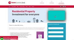 Home Investor Funds Home Page Web Design and Development by Hfarazm Software